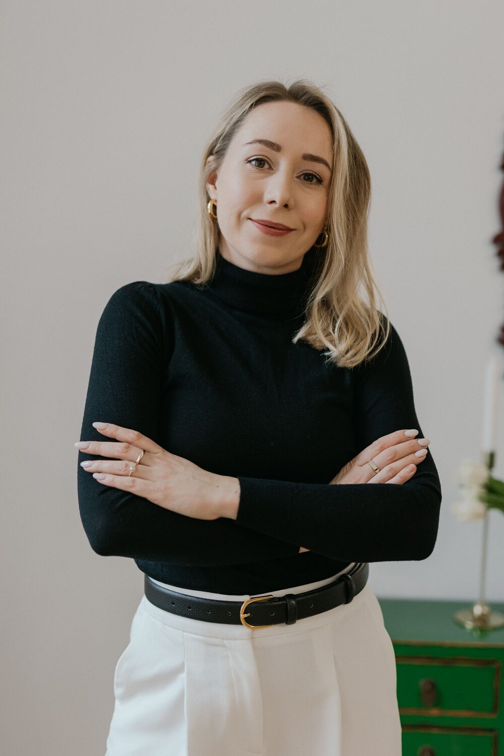 Gabriela Szymaszkiewicz w pracy